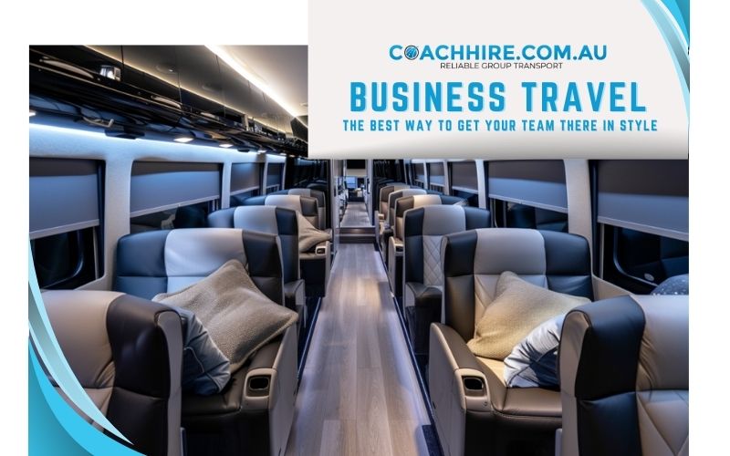 Executive coach for business travel with spacious seating and modern amenities, Business travel, May 2024, Australia